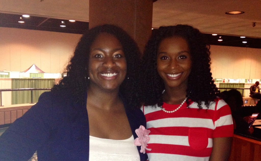 Snapshot with Jess of MahoganyCurls at the 3rd annual Natural Hair & Health Exp
